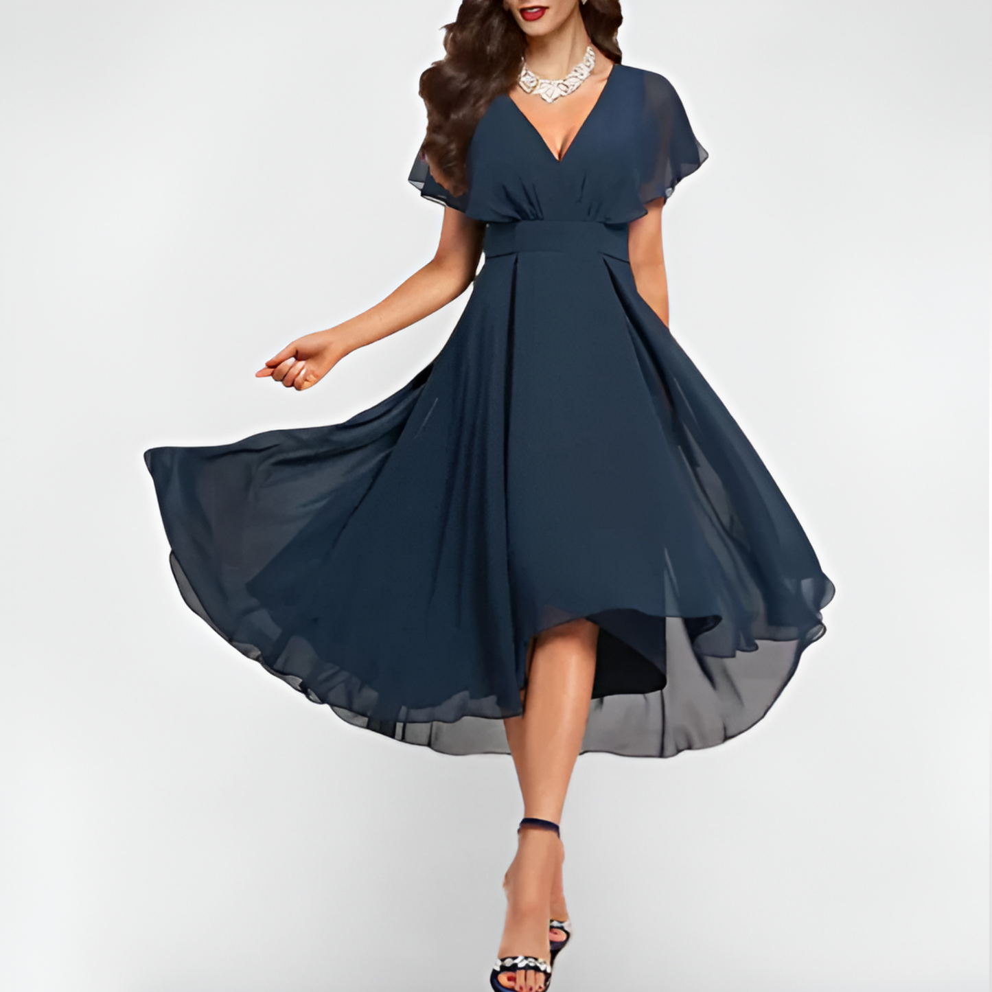 Summer V-Neck Dress